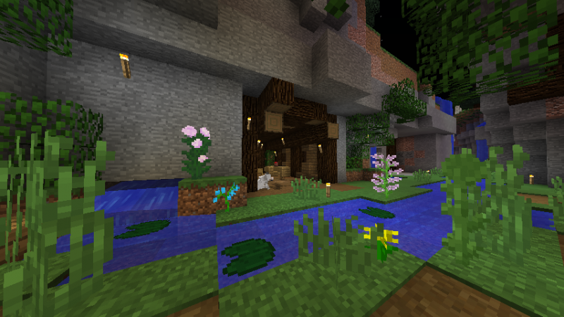 Vista desde el exterior.