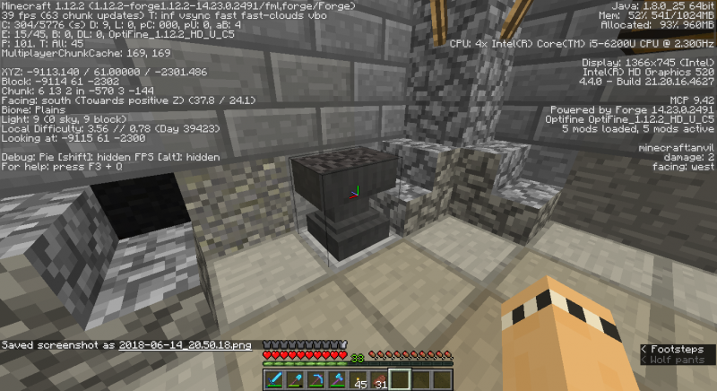 Donde estaba la mesa de encantamientos, cama y demás