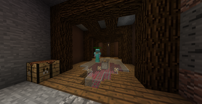 Ya estamos progresando las paredes de la sala!