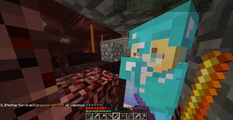 Aquí Cibergame enfrentándose a los blazes! >:D