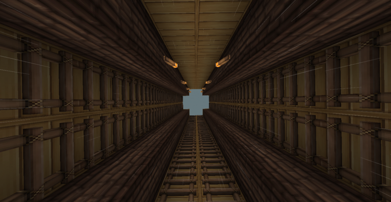 Perspectiva desde abajo (con escaleras ya)