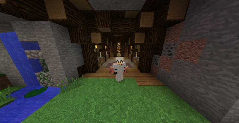 Ahí estoy yo en mi sala de pociones :D