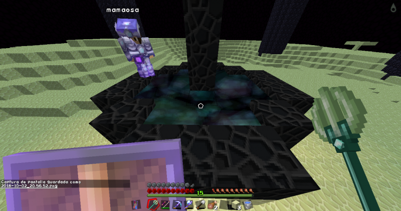 en la imagen esta mamaosa porque ella estaba ayudándome a invocarlo.