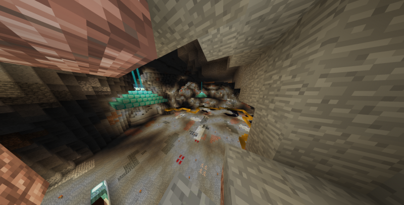 Al cabo de 3 días picando, la cueva tenía su forma