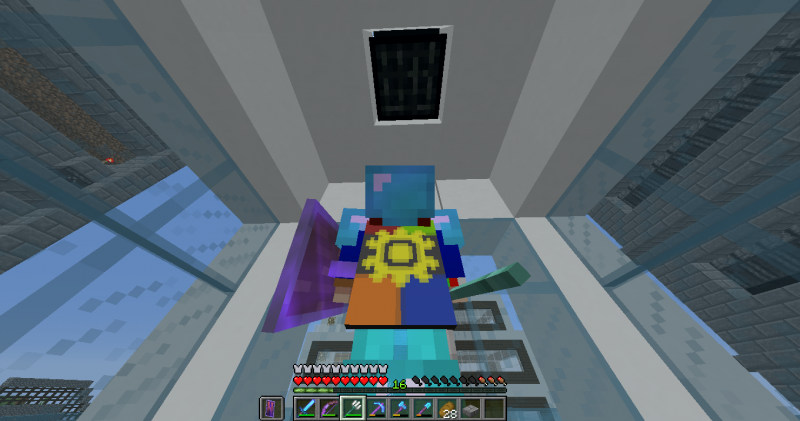 aquí mi capa y después...