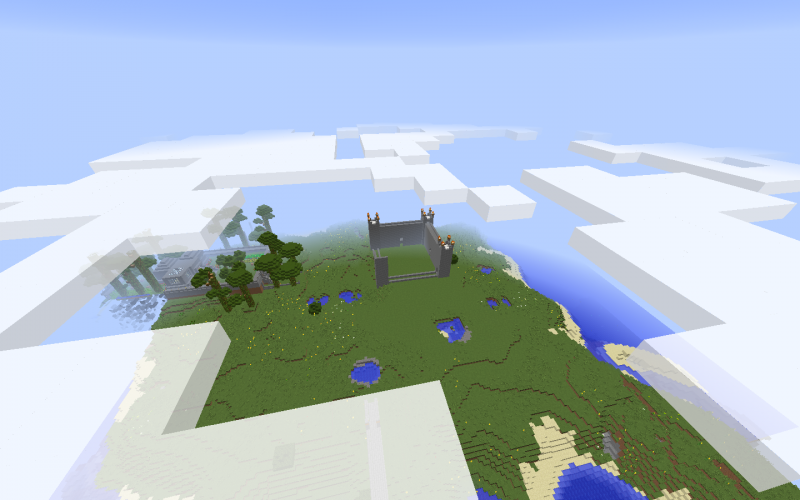 ACA ESTA COMENZANDO A CONSTRUIR MI CASTILLO NORMANDIA :D