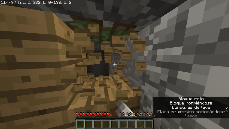 Aqui se puede ver el piston (le golpee para saber si era un piston.)