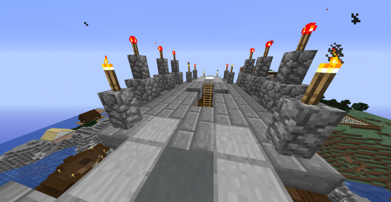 Esto es como se vería en los tejados. Pero en la superficie es como se quiera construir.