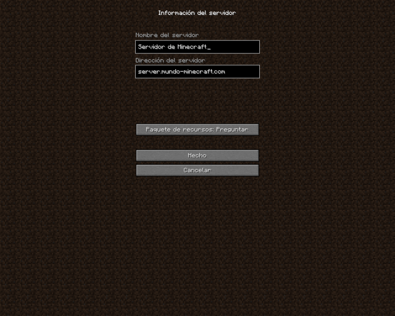 La ip creo que esta bien, puse la del foro otra vez.