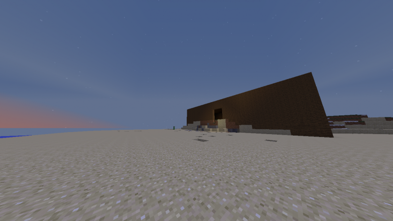 Exterior, sin decorar porque aun estoy aplanando