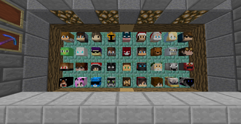 mi coleccion de cabezas !