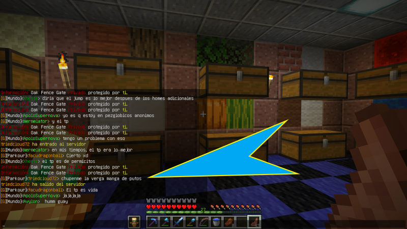 Ya después de 40 minutos logeando...