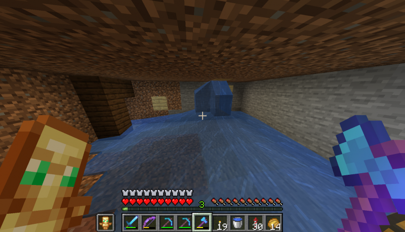 Quitaron los bloques para que no se salga el agua