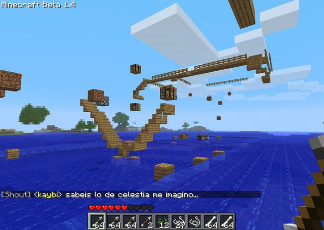 primer incendio de celestia (griefers)