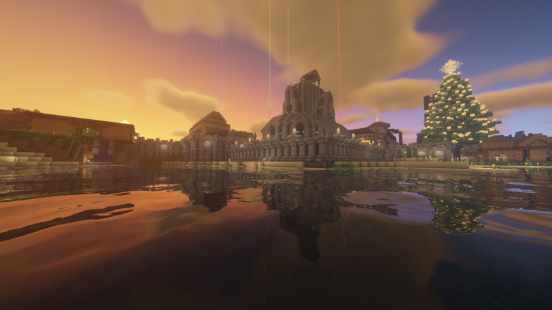 Murallas exteriores de la ciudad remodeladas.