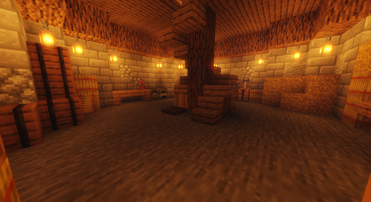 En esta fotografía se puede ver la planta baja del faro