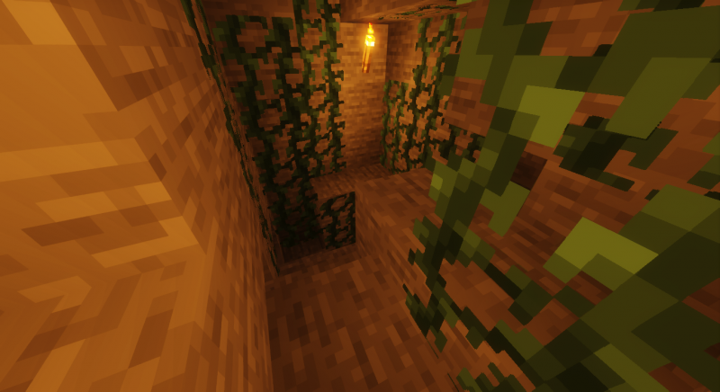 Aqui se ve la parte del camino secreto del peñón