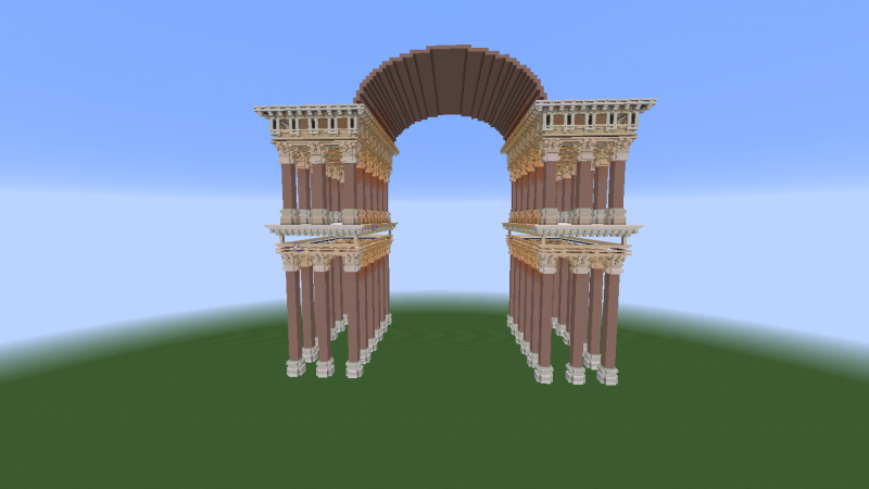 Vista desde el punto central del arco