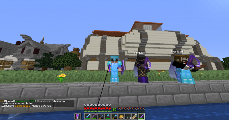 Foto junto con Arquak y Werisef