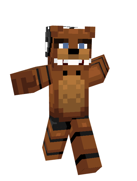 A ser el oso del juego de terror ''Five nights at freedy's''