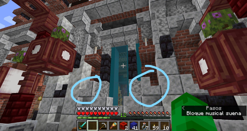 Cristal con patrón abierto