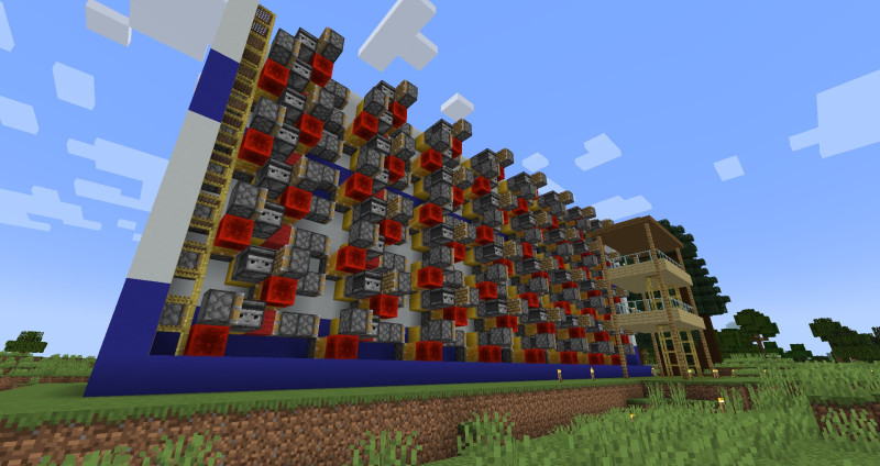 Esta es la parte de atrás con todo el mecanismo