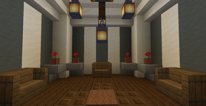 Parte superior del lobby de la fase I realizado por newmegi