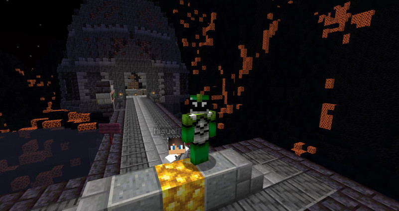 Y MiguelFM17 se presentó para hacerme una pequeña visita