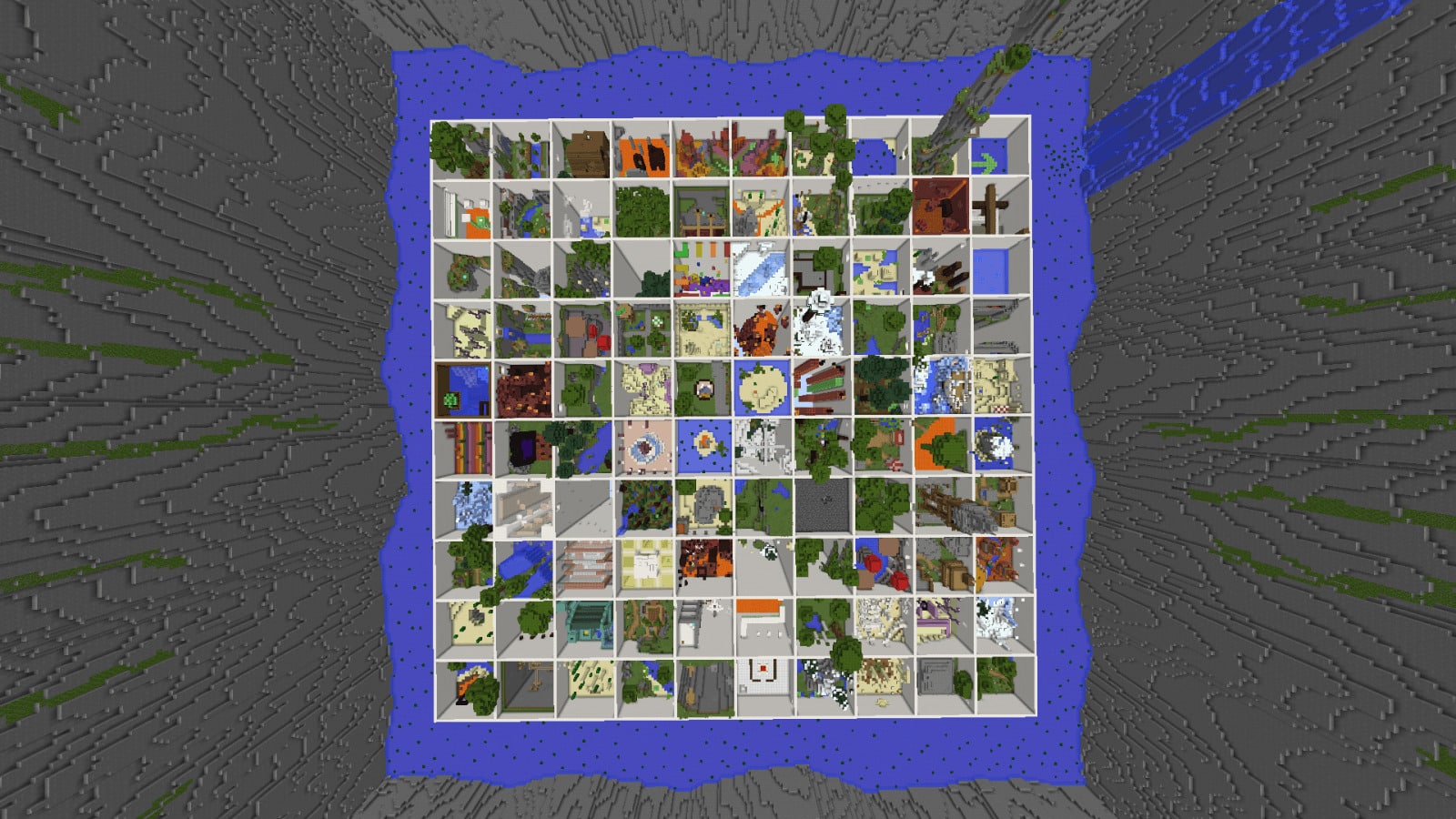 nuevo mapa de parkour mini salas de mundo-minecraft