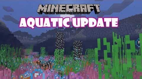 Minecraft nueva actualización acuática versión 1.14