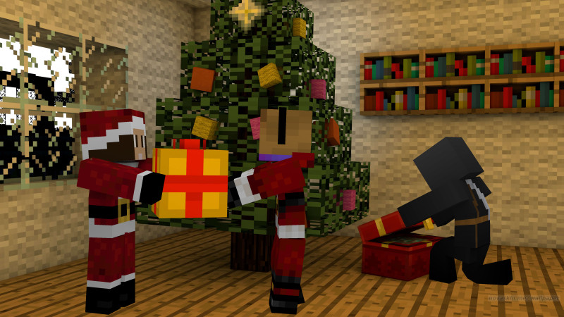 Llega la Navidad en Mundo-Minecraft!