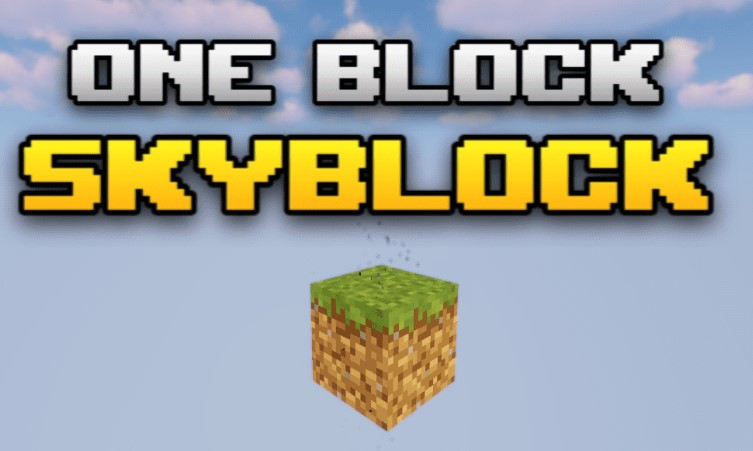 Llega Oneblock a mundo minecraft