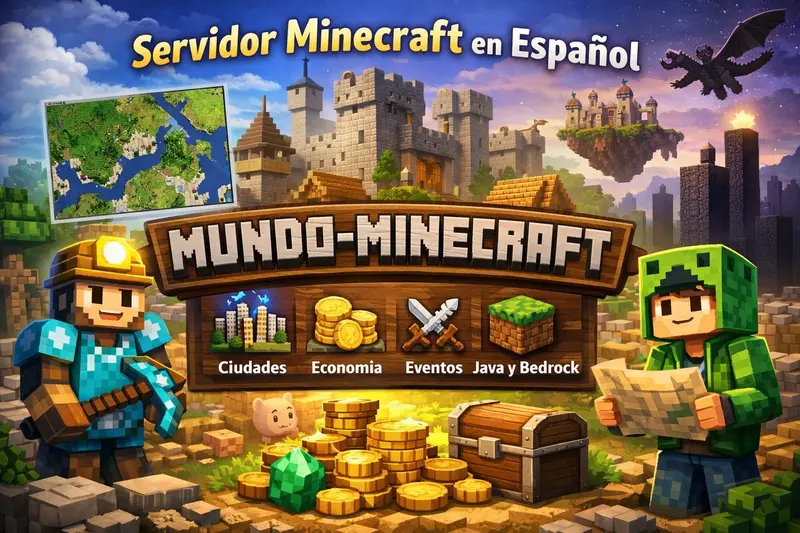 Servidor Minecraft en español: conoce el servidor oficial de Mundo-Minecraft