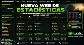 Descubre tu progreso en Mundo-Minecraft: nueva web de estadísticas ya disponible